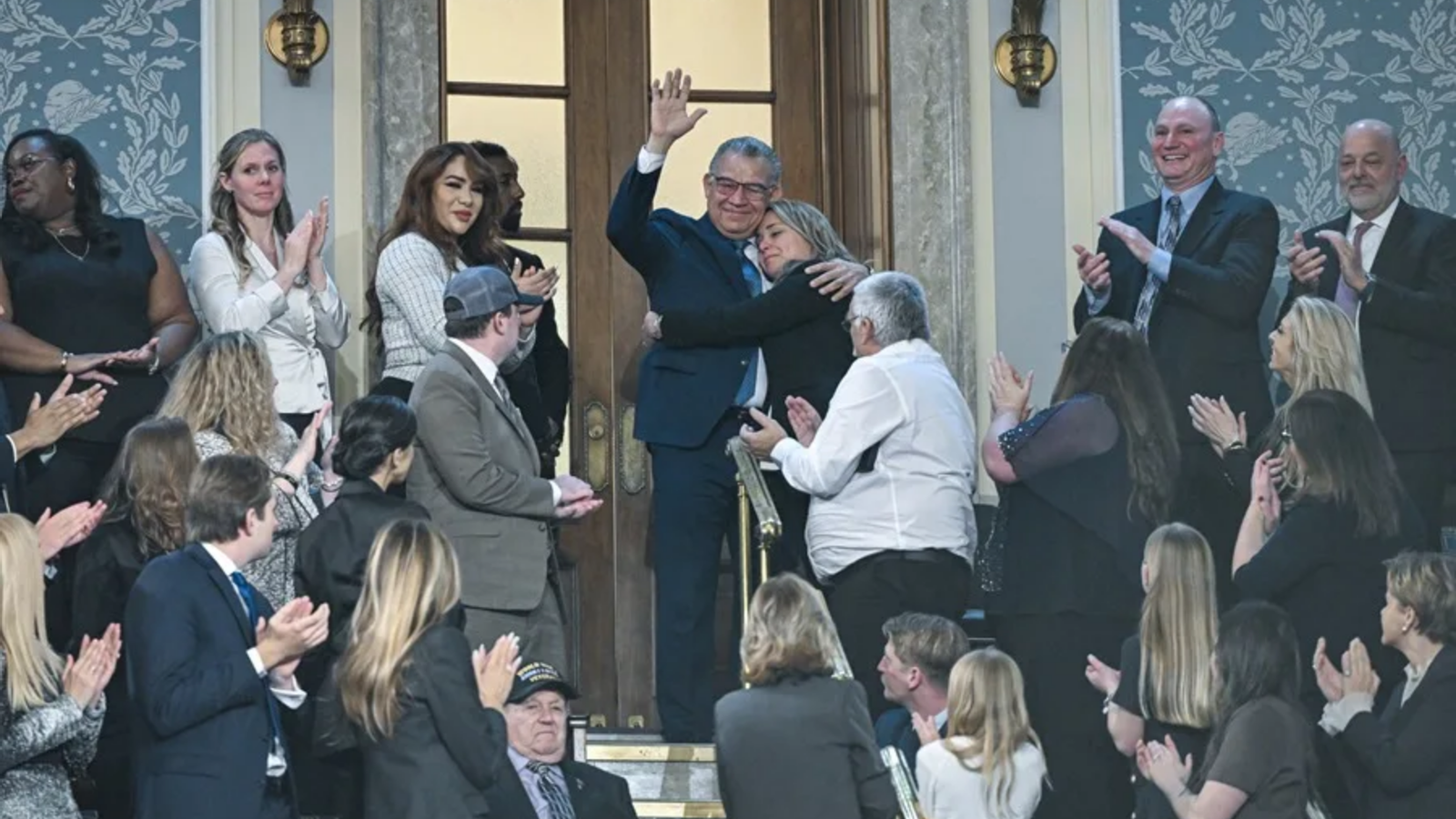 El excandidato presidencial de Venezuela Enrique Márquez, excarcelado cinco días después de la captura de Nicolás Maduro, en una fotografía de este martes.