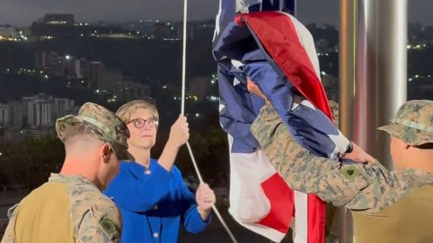 Estados Unidos vuelve a izar su bandera en Caracas tras siete años de ruptura diplomática