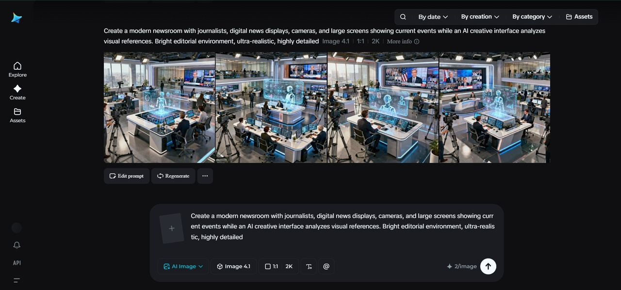 Creating High-Quality AI Images with News-aware Visuals