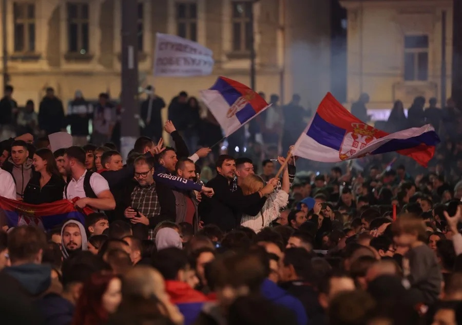 La opositora Lista de Estudiantes derrota ampliamente al Gobierno prorruso de Aleksandar Vucic