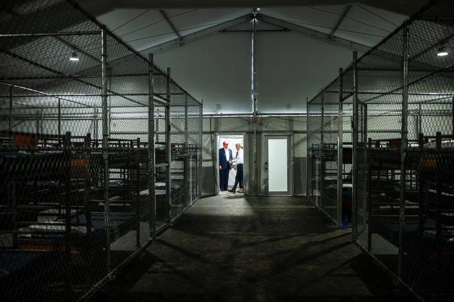Florida Lawmakers Report 750 Migrants in Cages at Alligator Alcatraz