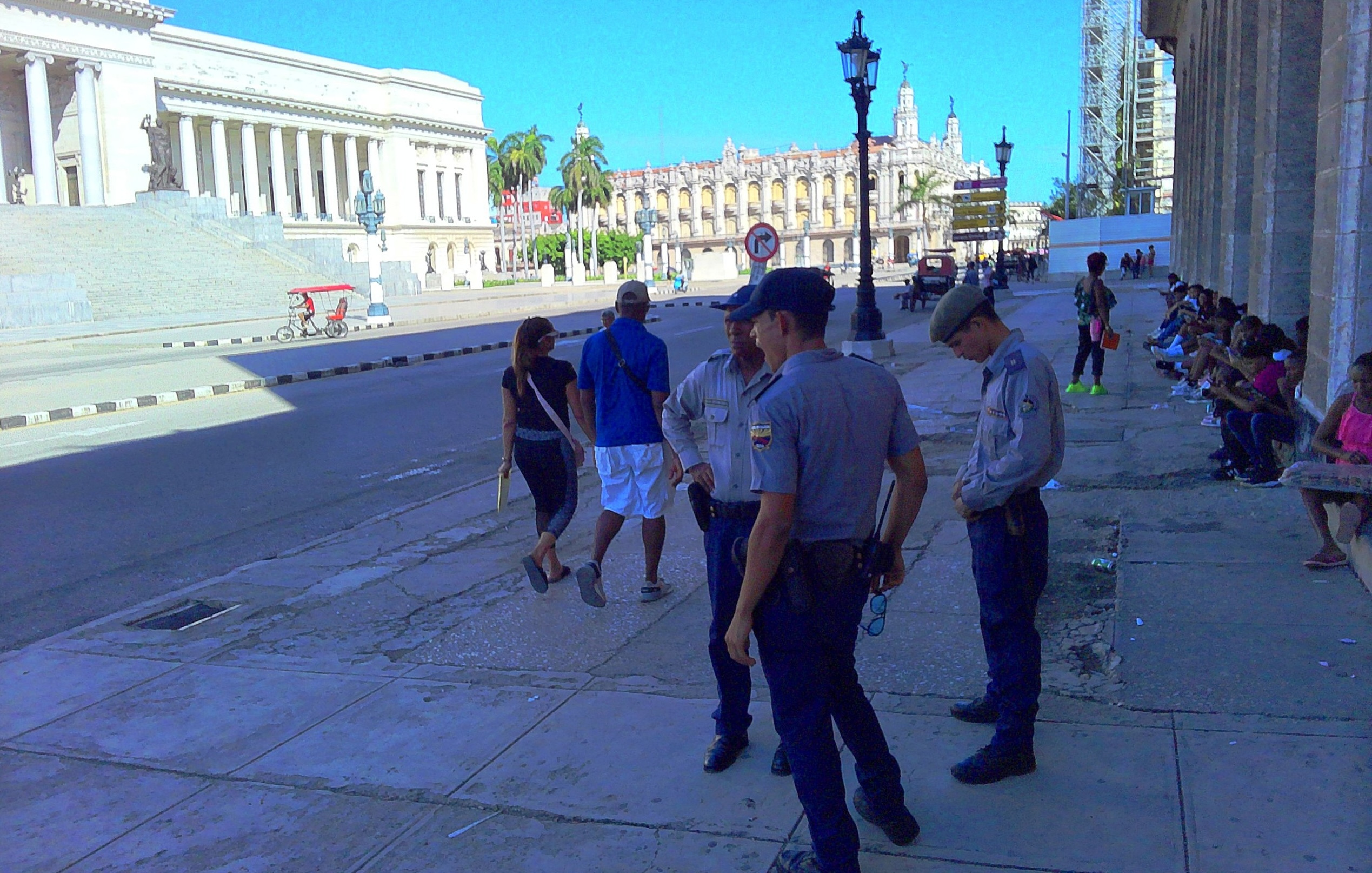 Acusan de "propaganda enemiga" al hombre que protestó en el Capitolio